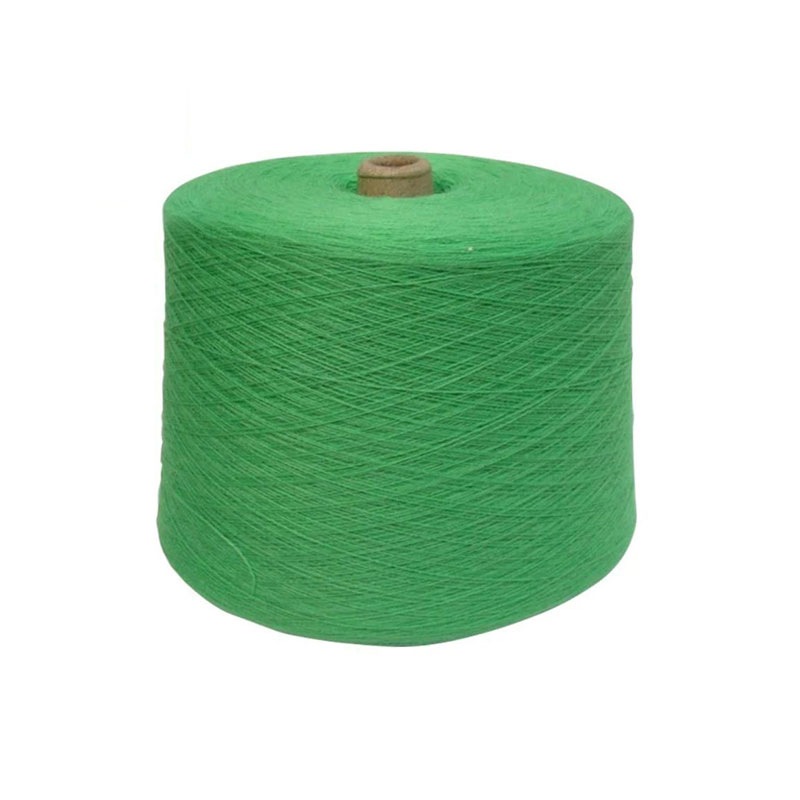Poly/puuvillalanka 2 ply ne 27 kutomiseen/neulomiseen, värjätty