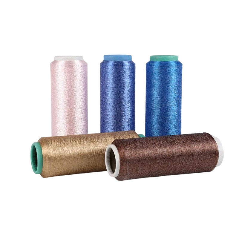 Poly/puuvillalanka 2 ply ne 46 kutomiseen/neulomiseen, värjätty